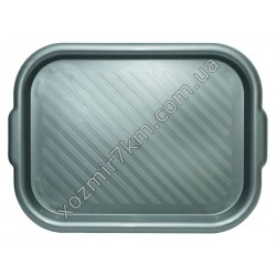 Поднос пластиковый квадратный (32 х 40 см) (цвета)