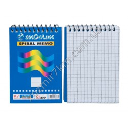 Блокнот на спирали Sinarline (11.2*7.6 см) А7 SP037013