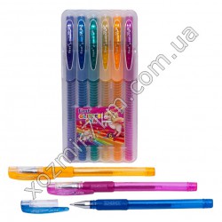Набір гелевих ручок First 919 (6 кол.)