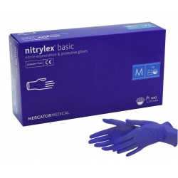 Рукавички Luximed Nitril сині розмір M (50)