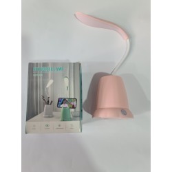 Лампа LED "Капля" гибкая Pen Holder Lamp подст. д/ручек + телефон., micro USB (28 х 9,5 см)00-М310