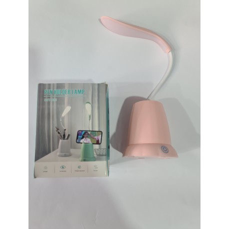 Лампа LED "Капля" гибкая Pen Holder Lamp подст. д/ручек + телефон., micro USB (28 х 9,5 см)00-М310