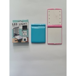Карманное зеркало с подсведкой 8 LED