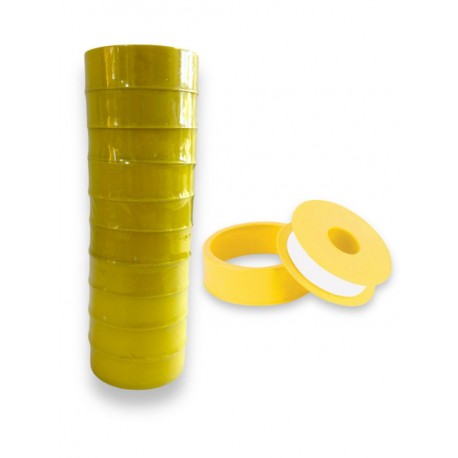 Фум-лента (19*15*0.2мм) PTFE желт. (500)00-21245