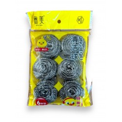 Мойки для кастрюли кух. железн. 6шт в кл. в наборе 58гр.(350)00-37523