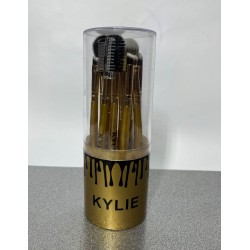 Кисти-щеточки д/макияжа 11шт, 15см, KYLIE, колба, 5.8*16см 00-L0022