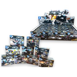Игрушка канструктор 16 шт в наборе (19*40*8) Полицейская техника00-37933