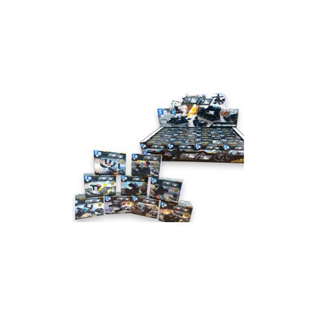 Игрушка канструктор 16 шт в наборе (19*40*8) Полицейская техника00-37933