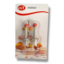 Дозатор для бутылки металлопл. 2шт на листе 9см00-38245