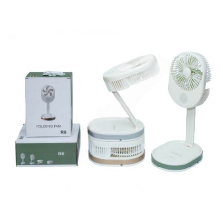 Вентилятор портативный, 'Folding fan',R8, 5V, 3W, настольный, раскладной,44х23х16,5х10см00-М0622(24)