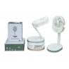 Вентилятор портативный, 'Folding fan',R8, 5V, 3W, настольный, раскладной,44х23х16,5х10см00-М0622(24)