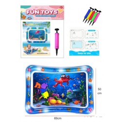 Надувной игровой развивающий водный коврик Baby Water Play Mat (50*69) 00-38822