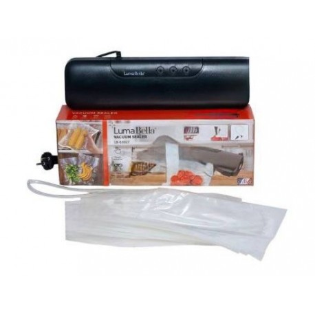 Вакуматор Luma Bella 100W, +10 пакетов 25*20см, корпус пластиковый, тубка, 13.5*7.5*38см00-Е164
