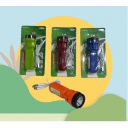 Фонарик карманный заряжающий от USB пл. на листе 2цв. 00- 37048(200)