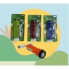 Фонарик карманный заряжающий от USB пл. на листе 2цв. 00- 37048(200)