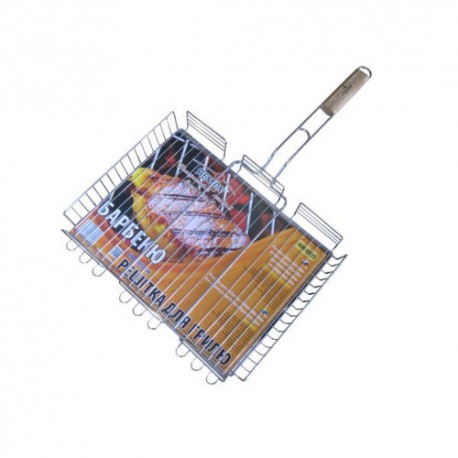 Решетка-гриль BBQ GRILL большая, 33.5/66.5*43.5*6см,00-М0932(24)