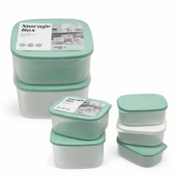 Контейнер пищ. пл. для хранеия продуктов, в наб. 5 шт. разных разм. (12.5*11.5*14.5)00-01560(36)