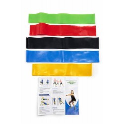 Резинки спортивные набор из 5шт резиновые в вис. бум. кор.00-35765(300)