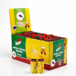 Липкая лента от мух JET SUPER 78см (1000/100)00-08737