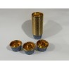 Форма для кексу круглая золота 00-6282(50)