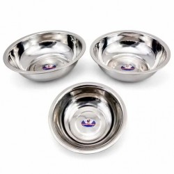 Миска металл. без магнита кух. столов. кругл. 38см00-38143(100)