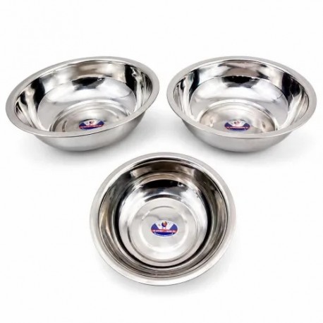 Миска металл. без магнита кух. столов. кругл. 38см00-38143(100)
