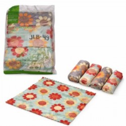 Рушник кух. з рис - ромашки (30 * 30) см 5шт в наб. 00-03140(400)