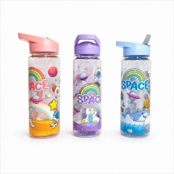 Пляшка для води пл. 750мл в кл.(23*7,5) 00-38369 (80)